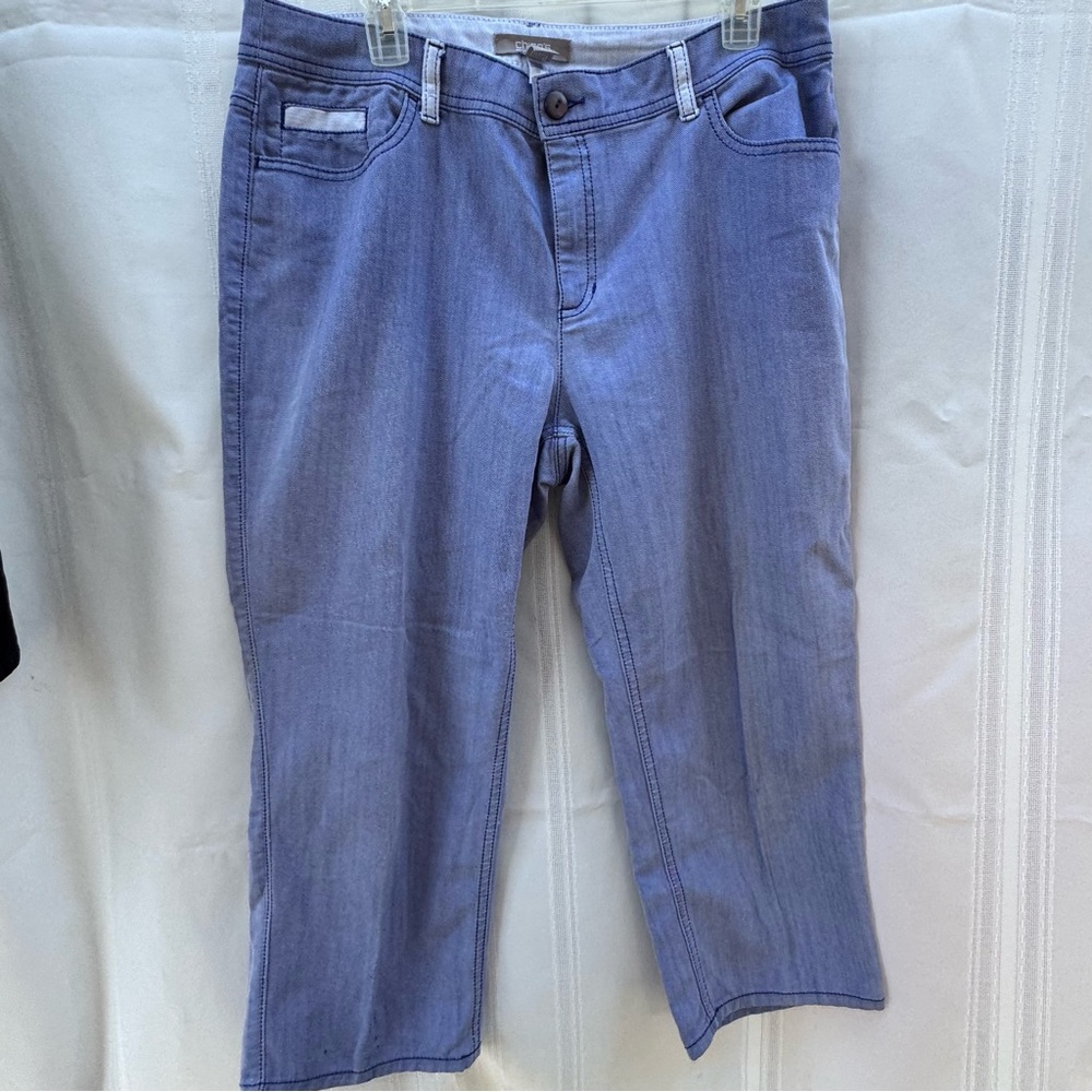 Chico's Light Blue Ankle Jeans